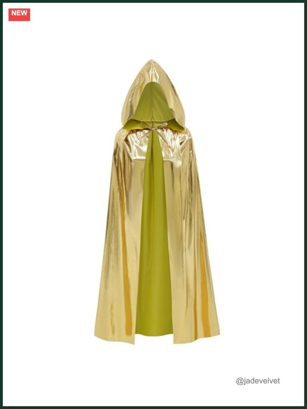 Adult Hooded Cape Strap Halloween Cosplay Costume Reflective